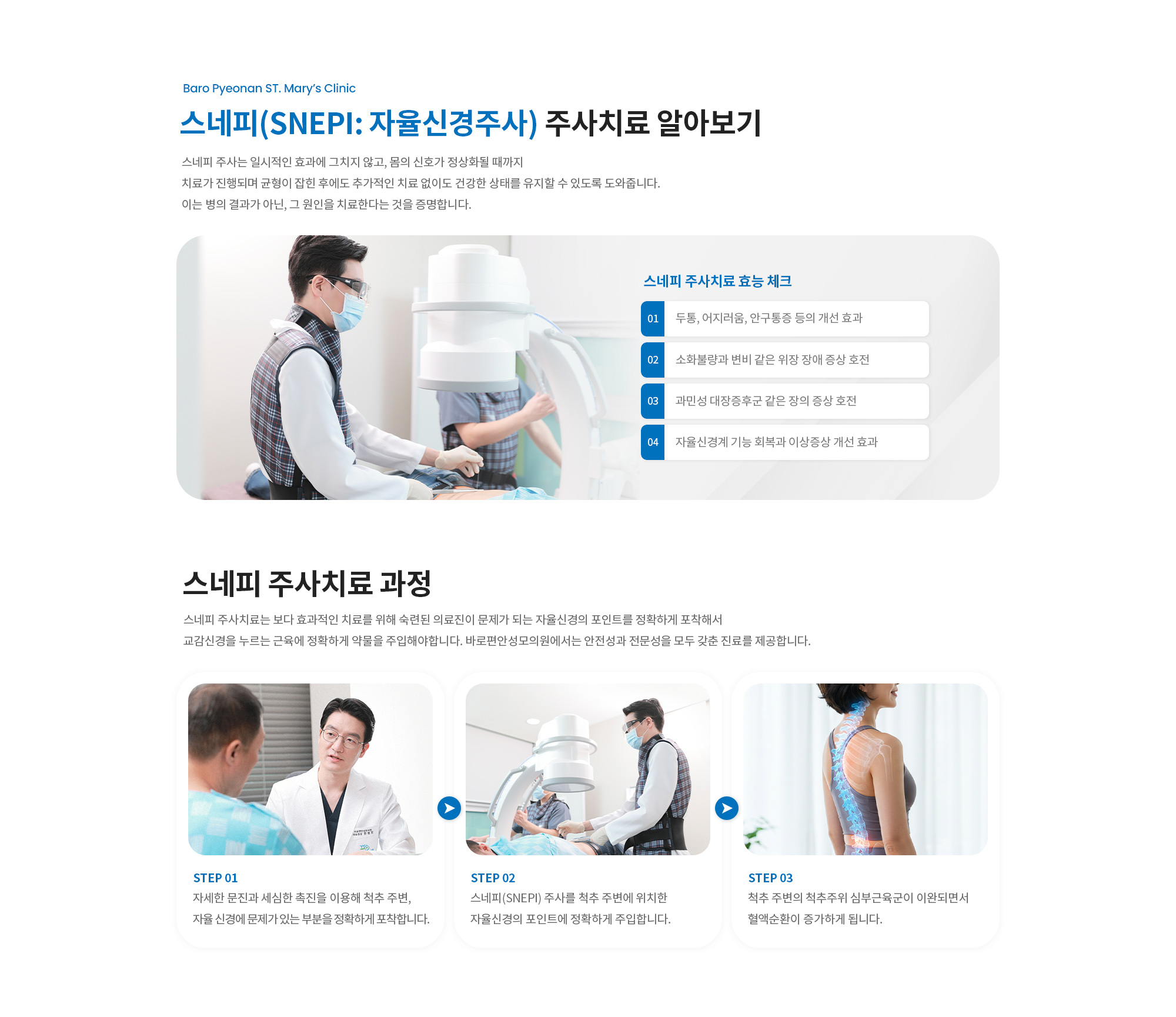 스네피 주사치료