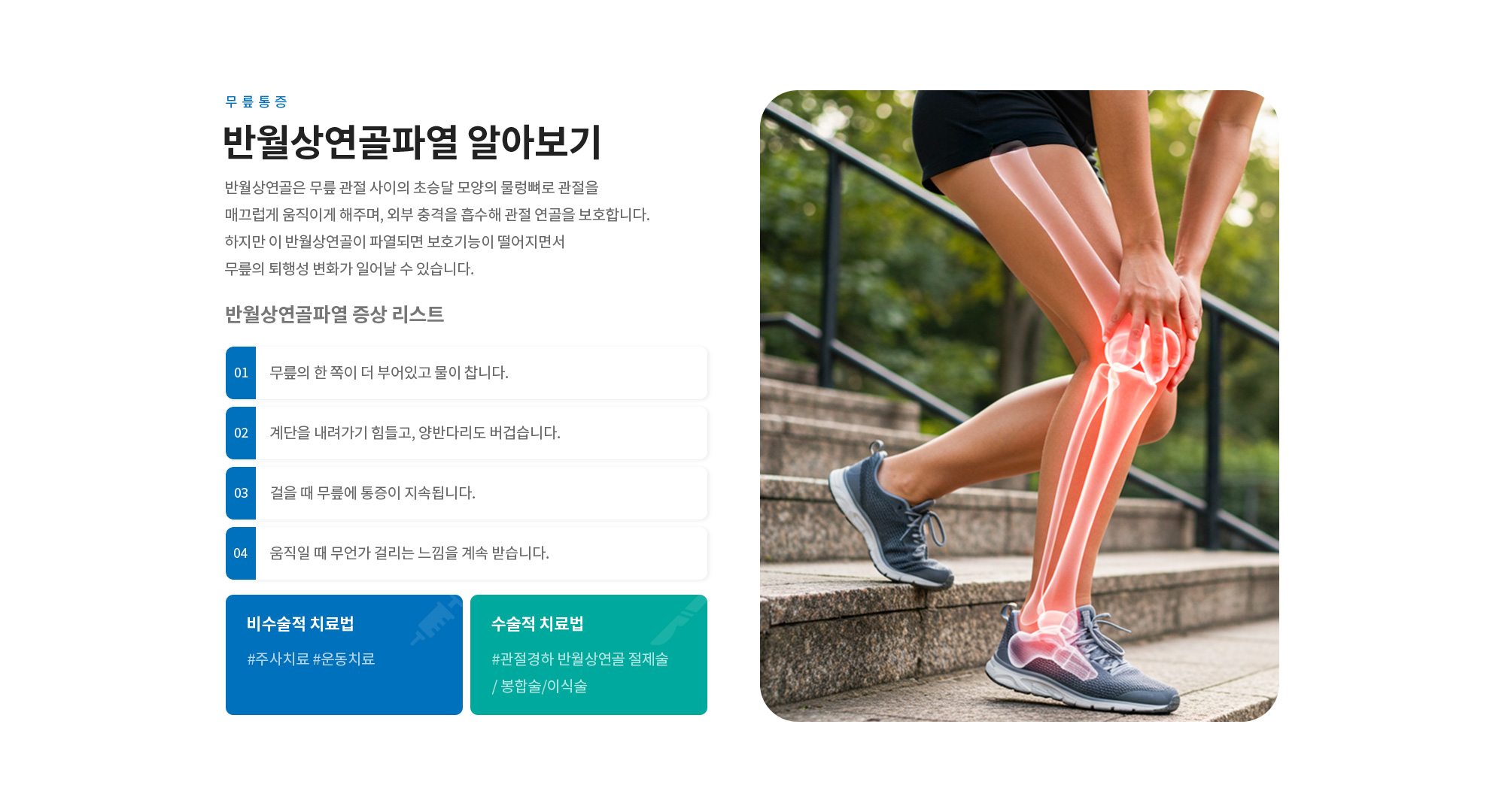 반월상연골파열